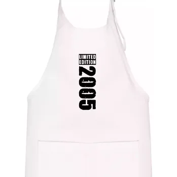 Kuchyňská zástěra Limited edition 2005 pruh - Dětská zástěra na vaření - Univerzální velikost ( Bílá )