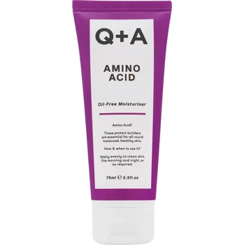 Pleťový krém Q+A - Amino Acid Oil-Free Moisturiser - Hydratační krém s nemastným složením - 75 ml