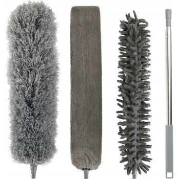 Prachovka Štětka na prach a pavučiny smetáček teleskopická prachovka 280 cm nástavce 4v1