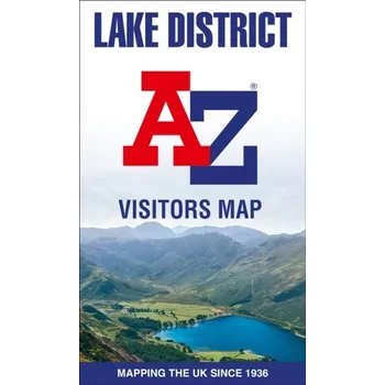 Populárně naučná literatura pro dospělé Lake District A-Z Visitors Map - Heron Maps