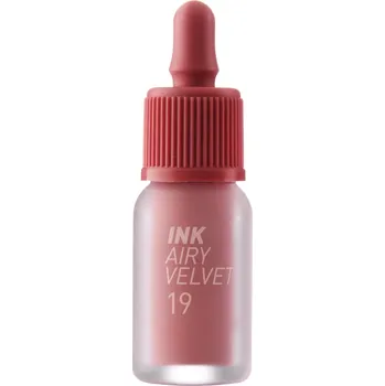 Lesk na rty Peripera - Ink Airy Velvet - 019 Elf Light Rose - Matný tint na rty - 4 g