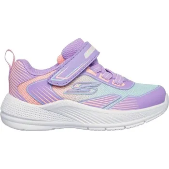 Dívčí tenisky Dívčí vycházková obuv Skechers MICROSPEC ADVANCE 23 Fialová, Lososová, Tyrkysová, Bílá