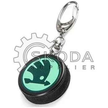Klíčenka s pukem - ŠKODA ŠKODA Original OEM 6U0087011A