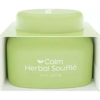 Pleťový krém Nacomi - Calm Herbal Soufflé - Anti-Acne - Zklidňující nadýchaný krém proti akné - 50 ml