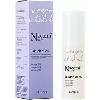 Pleťový krém Nacomi - Next Level - Bakuchiol 2 % - Sérum s bakuchiolem 2 % - 30 ml