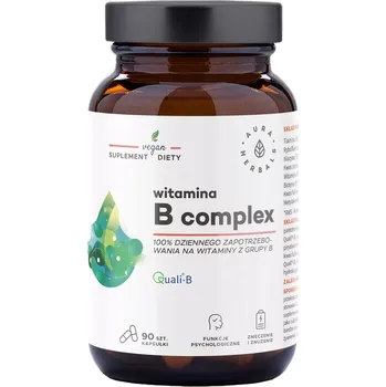 Aura Herbals - Vitamin B Complex - Kapsle - 90 ks