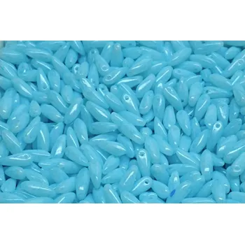 Dětské navlékací korálky Koralky jazýčky č. 5638 (2.5x8 mm)