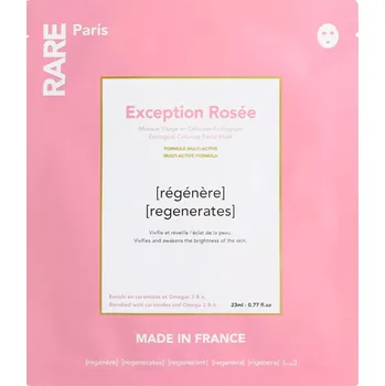 Pleťová maska Rare Paris - Exception Rosée - Regenerační pleťová maska - 1ks/23ml
