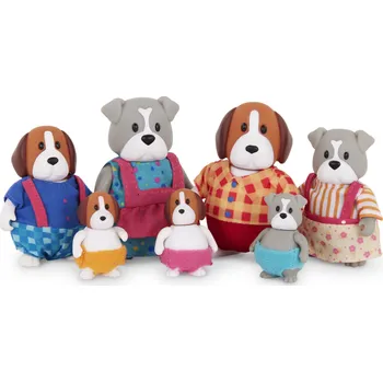 Hračka pro nejmenší LI'L WOODZEEZ rodina pejsků velká Digglesby