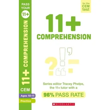 Učebnice 11+ English Comprehension Practice and Assessment for the CEM Test Ages 10-11 - Phelps, Tracey