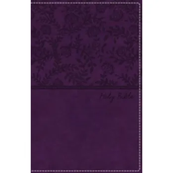 NKJV, Deluxe Gift Bible, Leathersoft, Purple, Red Letter Edition, Comfort Print - Thomas Nelson