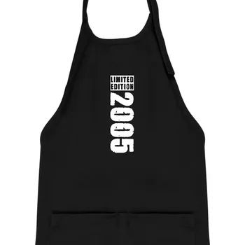 Kuchyňská zástěra Limited edition 2005 pruh - Dětská zástěra na vaření - Univerzální velikost ( Černá )