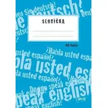 Sešit na slovíčka A5 40 listů,rychlé dodání