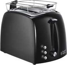 Topinkovač "Textures Plus", černý, RUSSELL HOBBS,rychlé dodání
