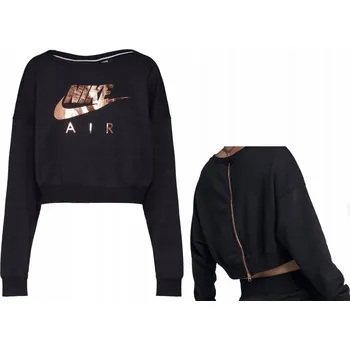 Dámská mikina Dámská mikina Nike bez kapuce , zapínání na zip, obléká se přes hlavu, velikost L