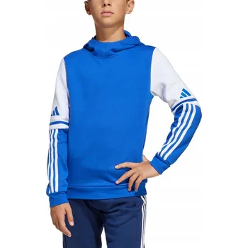 Chlapecká mikina Dětská mikina adidas Squadra 25 Sweat Hoody modrá, velikost 152