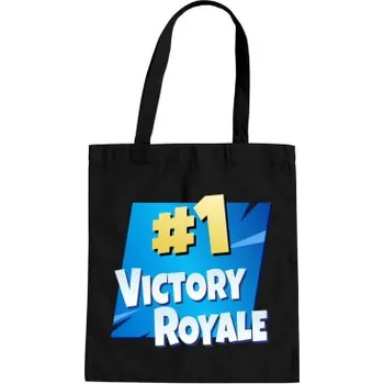 Žertovný předmět Number 1 Victory Royale - taška s potiskem pro fanoušky hry Fortnite- Tričkový.cz