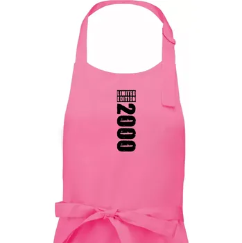 Kuchyňská zástěra Limited edition 2000 pruh - Pánská zástěra na vaření - Univerzální velikost ( Růžová )