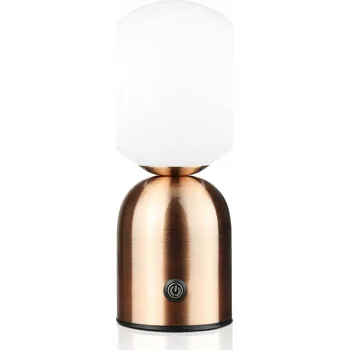 Lampička BEZDRÁTOVÁ LAMPičKA DO RESTAURACE HOTELU NOČNÍ DOTYKOVÁ LED KOULE 3 REŽIMY