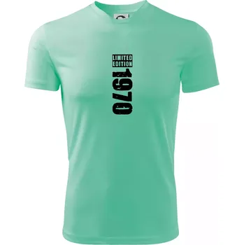 Limited edition 1970 pruh - Pánské triko Fantasy sportovní (dresovina) - 2XL ( Mátová )