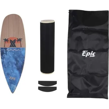 Balanční deska EPICSTAR SURF UNI Hnědá, Modrá, Černá, Oranžová