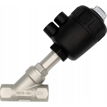 Ventil Pneumatický šikmý ventil 1" ovládaný pohonem