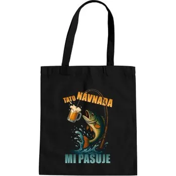 Žertovný předmět Tato návnada mi pasuje v2 - taška s potiskem- Tričkový.cz