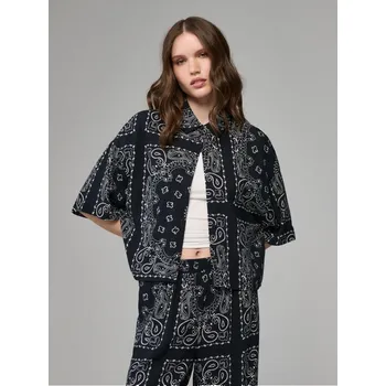 Oblečení a móda Zkrácená košile - S - House - černá - 372GH-99X