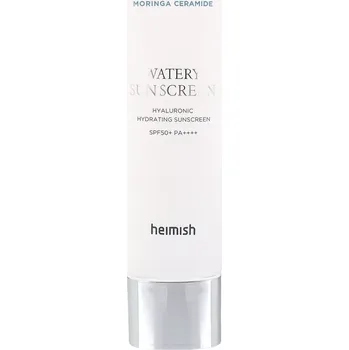 Přípravek na opalování Heimish - Moringa Ceramide Hyaluronic Acid Hydrating Watery Sunscreen SPF 50+ PA++++ - SPF krém s ceramidy - 50 ml