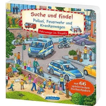 První čtění Suche und finde! Polizei, Feuerwehr und Krankenwagen - Krause Joachim