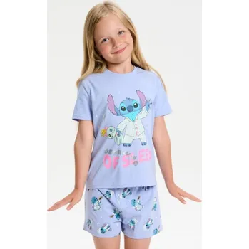 Sinsay - Dvoudílné pyžamo Stitch - modrá - 7444R-05X - 7444R-05X-116