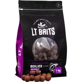Nástraha LT BAITS Boilies SALMON LT 1kg - 24mm