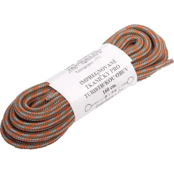 Tkaničky do bot Tkaničky kulaté Duras zelený chameleon Velikost 200 cm