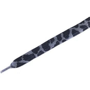 Tkaničky do bot Dětské elastické tkaničky Tobby ploché panther grey Velikost 95 cm