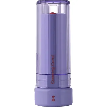 Péče o rty Nuse - Color Care Lip Balm - Hydratační balzám na rty - 04 Calming Coral - 4,3 g