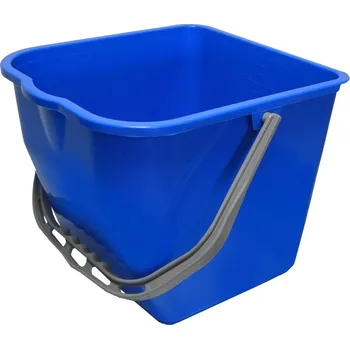 kbelík Kbelík plastový 17 l modrý (Kbelík je vybaven masivní plastovou rukojetí a vnitřní odměrnou stupnicí)