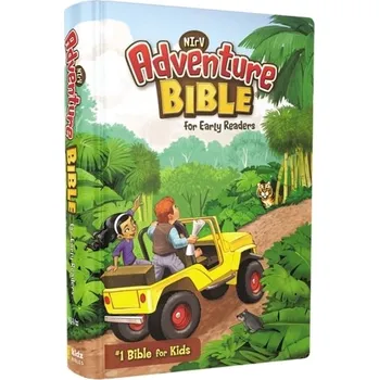 Populárně naučná literatura pro dospělé NIrV, Adventure Bible for Early Readers, Hardcover, Full Color - Zonderkidz