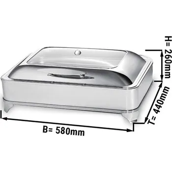 G.Gastro Chafing mísa - GN 1/1 - indukce