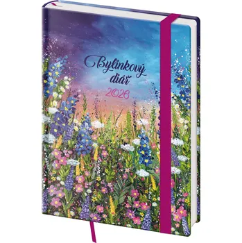 Diář Helma365 Bylinkový B6 týdenní 2026