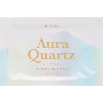 Pleťová maska Petitfee - Aura Quarts Lip Mask - Hydratační hydrogelová maska na rty - 6,4 g