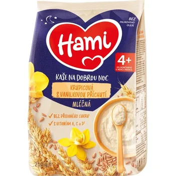 Dětská kaše HAMI ml kaše 210g krup van přích DN 4m
