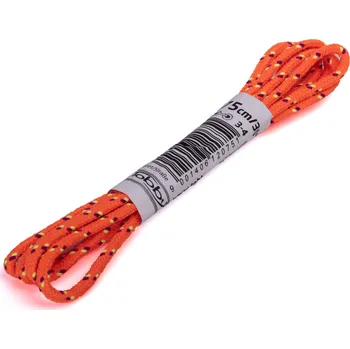 Tkaničky do bot Tkaničky kulaté Tobby SP-18 neon red-neon yellow-fuxia 3mm Velikost 75 cm