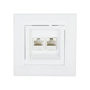 Elektrická zásuvka Zás.2xRJ45 Asf. UTP EPH4800121 bíl Schneider Electric CZ 07-28-100-93280