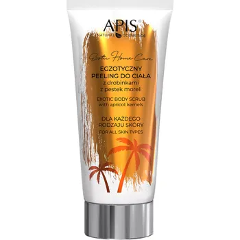 Tělový peeling Apis - Exotic Home Care - Exotic Body Scrub - Tělový peeling s rozemletými meruňkovými jádry - 200 ml
