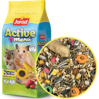 Krmivo pro hlodavce Jarad Active+ Křeček & Pískomil - 2kg + 1kg GRATIS