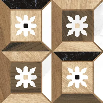 Dlažba MAYOLICA Artwood My MAY00351 20 x 20 x 1 mix barev 1 m2