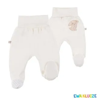Kojenecký body EWA 852373 NEWBORN Półśpioch ecru 50
