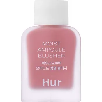 Přípravek na tvář House of Hur - Moist Ampoule Blusher - Hydratační tekutá tvářenka - 06 Cherry Blossom - Mini - 10 ml