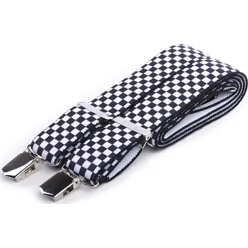 Kšandy Kšandy pro dospělé Tobby šachovnice černá