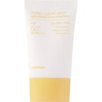Přípravek na opalování Celimax - Pore+Dark Spot Brightening Care Sunscreen - Rozjasňující opalovací krém - 50 ml